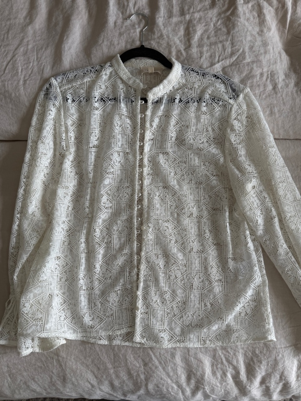 Sezane Lace Faria Shirt
